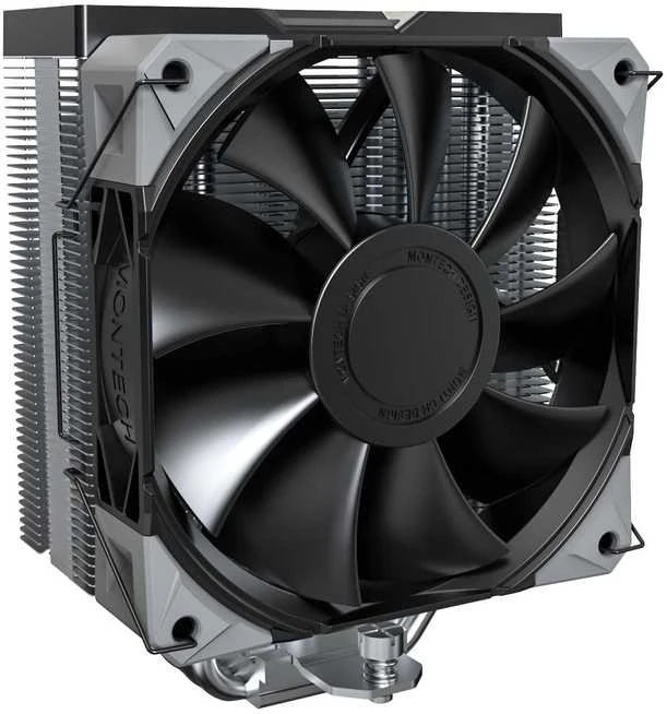 Montech NX400 Juodas procesoriaus aušintuvas – 120mm, juodos spalvos