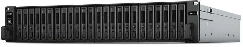 Synology FlashStation FX2421 išplėtimo blokas - Saugojimo korpusas - 24 lizdai (SATA-600 / SAS) - Rack - Montuojama