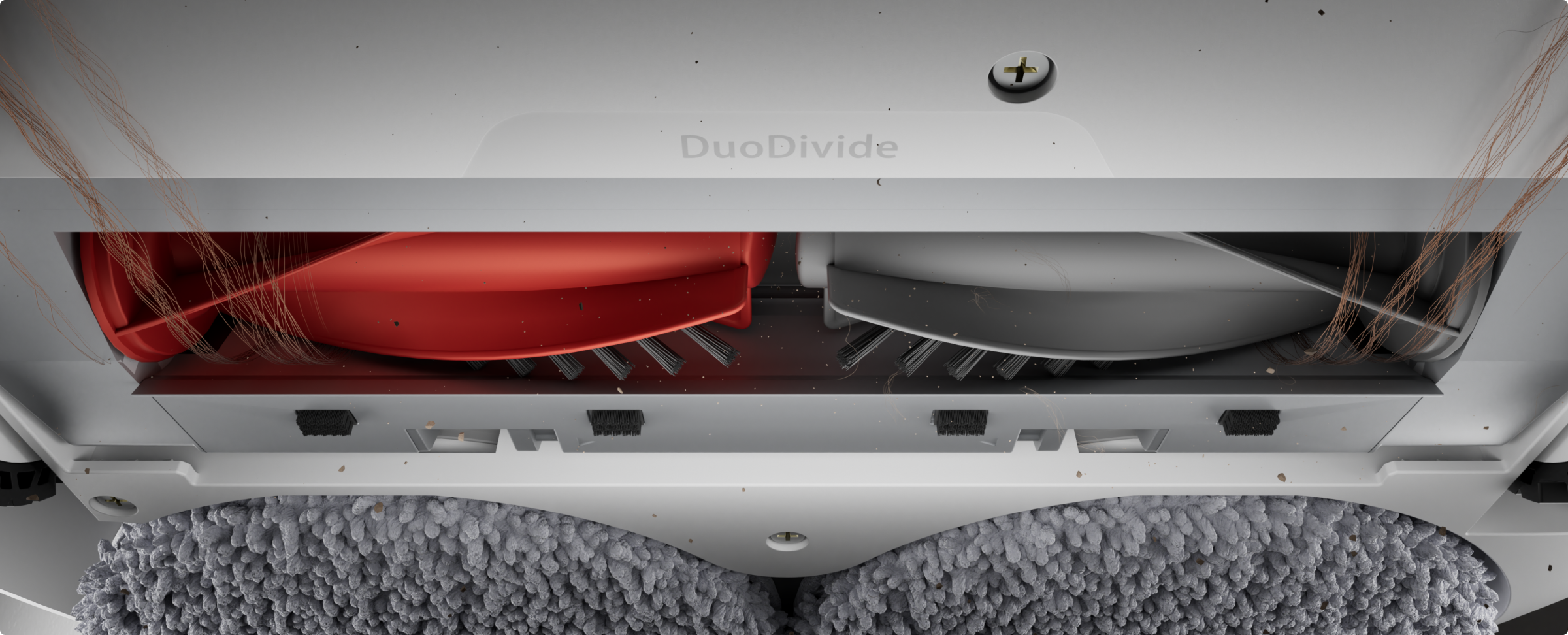 Dulkių siurblys - robotas Roborock Qrevo C Pro, juodos spalvos aprašymas - Prekės nuotrauka
