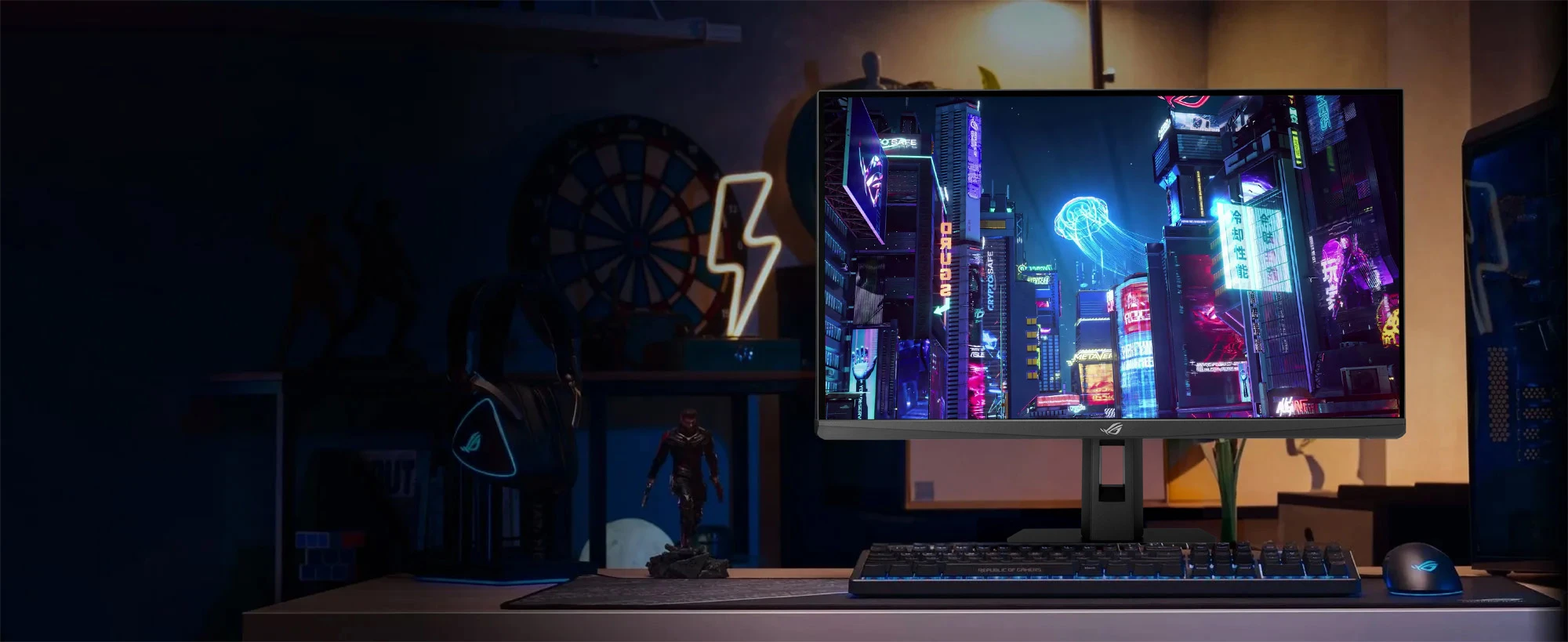 Monitorius ASUS ROG Strix XG27ACMEG aprašymas - Prekės nuotrauka