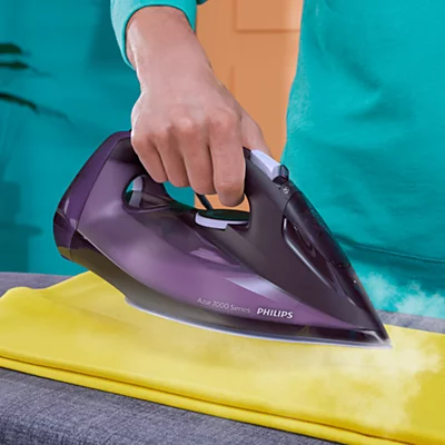 Garų lygintuvas Philips 7000 Serija DST7051/30, violetinis aprašymas - Prekės nuotrauka