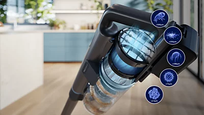 Philips 7000 serijos belaidis dulkių siurblys-šluota XC7163/01 aprašymas - Prekės nuotrauka