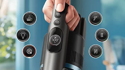Philips 7000 serijos belaidis dulkių siurblys-šluota XC7163/01 aprašymas - Prekės nuotrauka