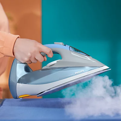 Philips 7000 serija HV garų lygintuvas, DST7011/20, šviesiai mėlynas / pilkas aprašymas - Prekės nuotrauka