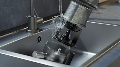 Philips Flip&Juice™ Didelio greičio maišytuvas su sulčiaspaudės moduliu HR3770/10, Juodas aprašymas - Prekės nuotrauka