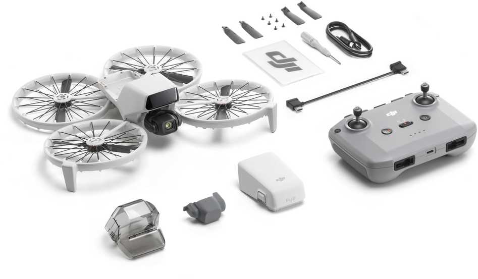 Dronas DJI Flip (DJI RC-N3)