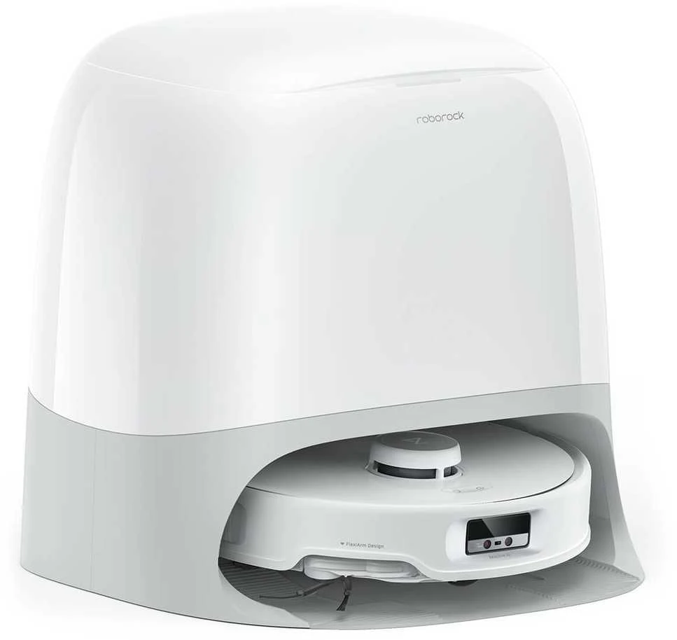 Dulkių siurblys - robotas Roborock Qrevo Curv, Baltas