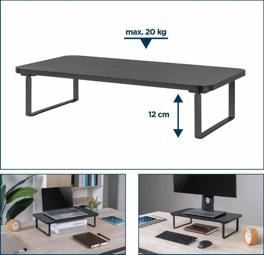 Laikiklis Gembird MS-TABLE-03 monitorius mount / stand Desk Juodas