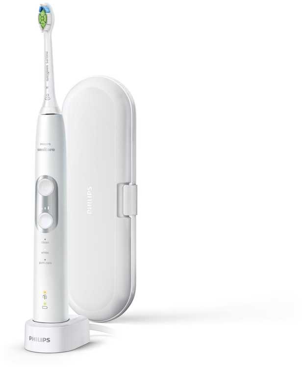 Philips Sonicare ProtectiveClean 6100 Sonic elektrinis dantų šepetėlis HX6877/28