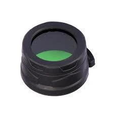Nitecore NFG40 žalias optinis filtras – 40 mm skersmuo, suderinamas su MH25 Pro žibintuvėliu
