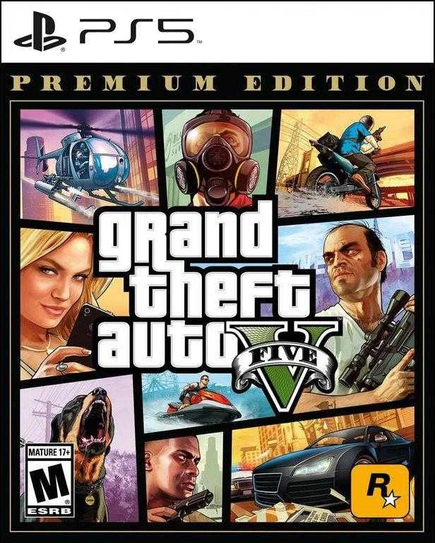 Sony PS5 Grand Theft Auto V