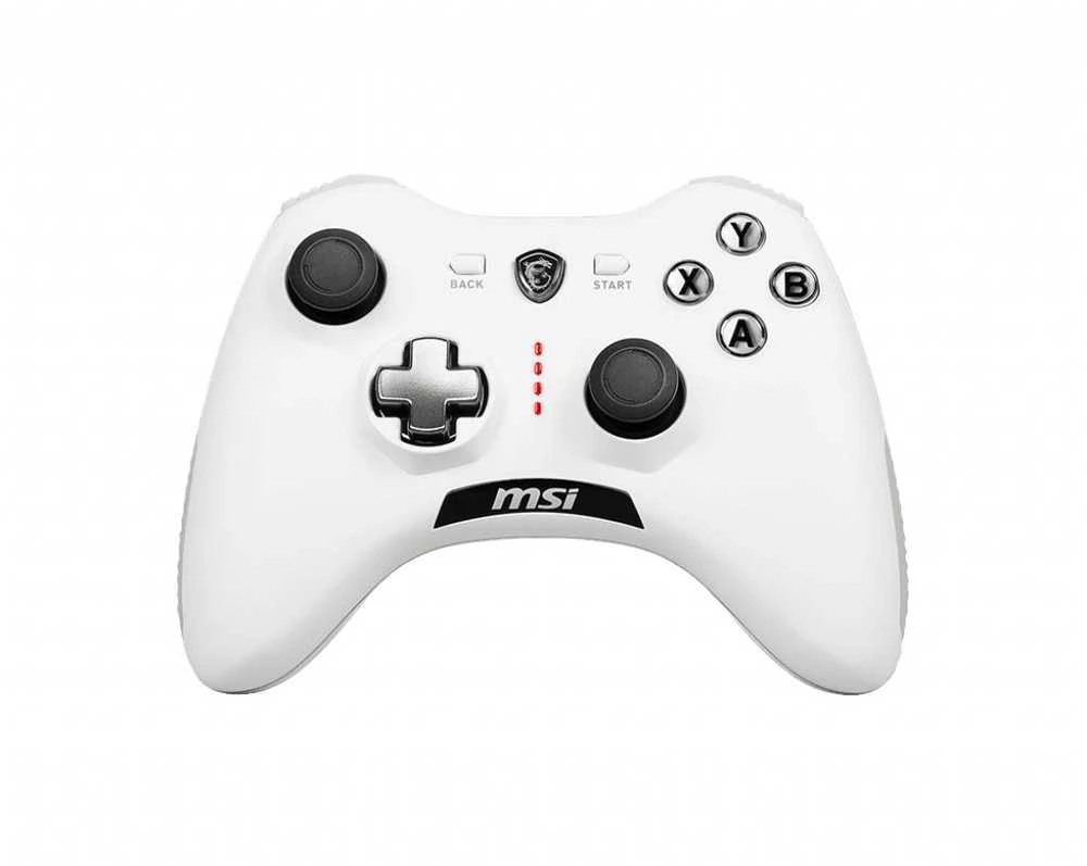 Žaidimų pultelis MSI Force GC20 V2, baltos spalvos