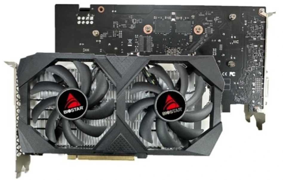 BIOSTAR GeForce RTX 3050 6GB vaizdo plokštė