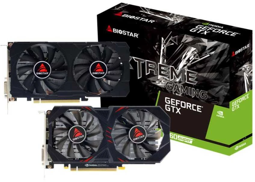 „Biostar“ NVIDIA GTX1660 SUPER GeForce GTX 1660 SUPER 6 GB GDDR6 vaizdo plokštė