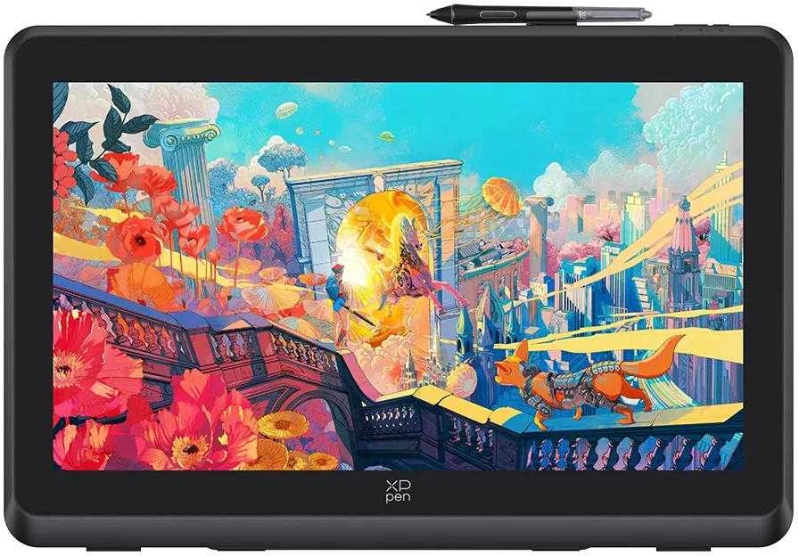 „Xp Pen XPPen Artist 22 Plus“ piešimo ekranas, Laidinis, 5080 lpi, 409 x 230 mm, USB, 1 cm, Rašiklis, Jutiklinis