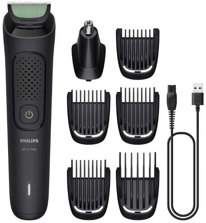 Plaukų, barzdos ir nosies plaukų kirpimo mašinėlė - barzdaskirpė Philips MG3920/15