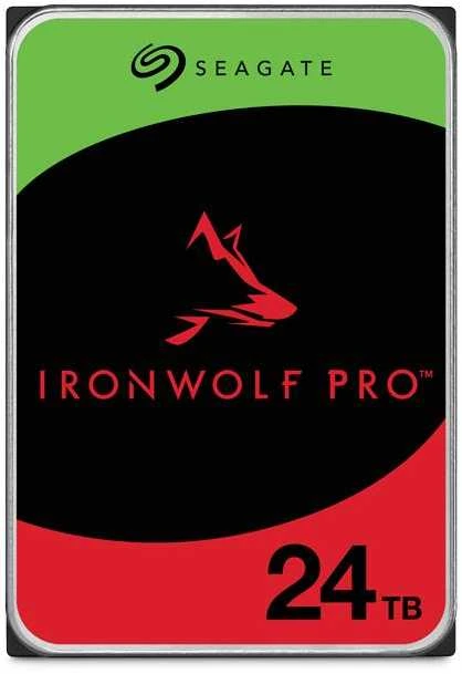 HDD SEAGATE IronWolf Pro 24TB SATA 512 MB 7200 rpm Discs/Heads 10/20 3,5" ST24000NT002