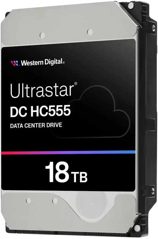 Sandisk HDD|WESTERN DIGITAL|SAS3|3.5 "|Buffer 512 MB|7200 RPM| 18 TB|WUH722018CL5204 0B47747|Ultrastar DC HC555|0B47747