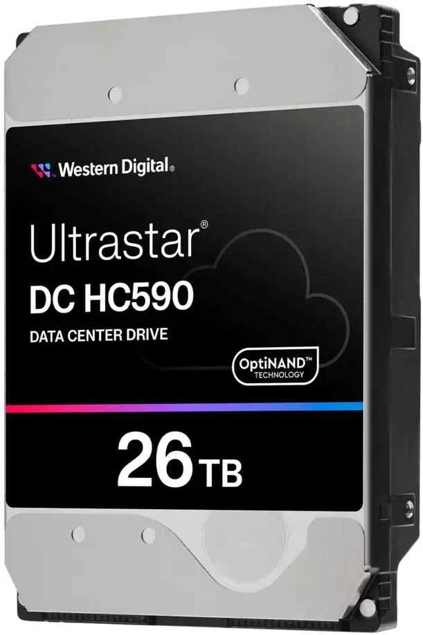 Sandisk HDD WESTERN DIGITAL ULTRASTAR Ultrastar DC HC590 WUH722626ALE6L4 0F65672 26TB SATA 3.0 512 MB 7200 rpm 3,5" 0F65672