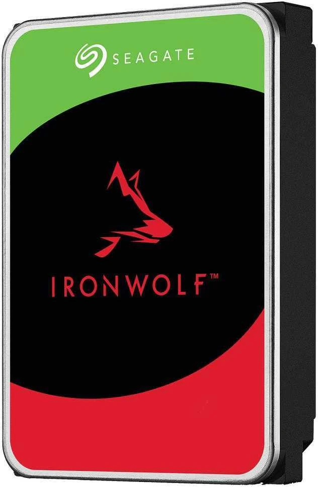 Kietasis diskas  SEAGATE NAS HDD 4TB IronWolf /5400rpm 6Gb/s/ SATA 256MB cache 3.5inch/ 24x7 CMR for NAS and RAID rackmount systems BLK