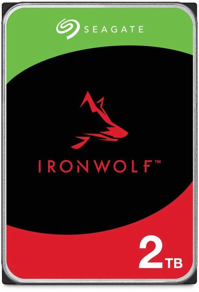 SEAGATE NAS HDD 2TB IronWolf 5400rpm 6Gb/s SATA 256MB talpykla 3,5 colio