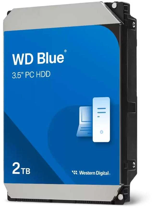 Sandisk Kietasis diskas - WD Mėlyna 2 TB 3,5" SATA