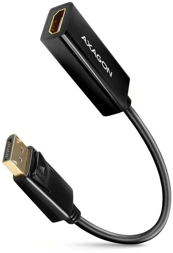 AXAGON | Aktyvus adapteris | DisplayPort prie HDMI | 0,15 m