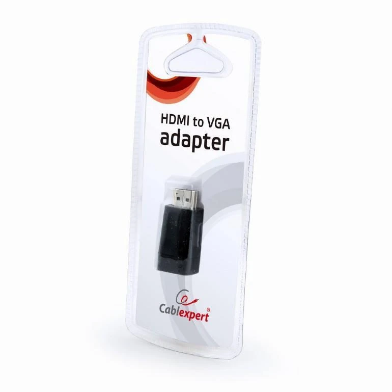 HDMI į VGA adapteris gamyklinėje pakuotėje
