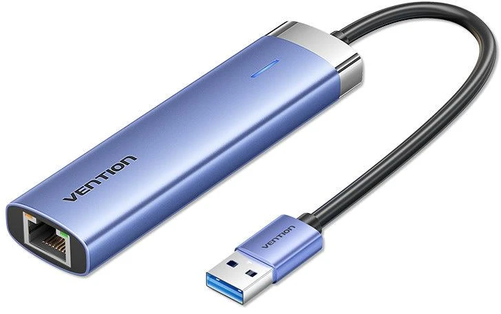 Karta jungiama į tinklą Vention Adapteris Elektrinė TGFSB USB-C RJ45 x 1
