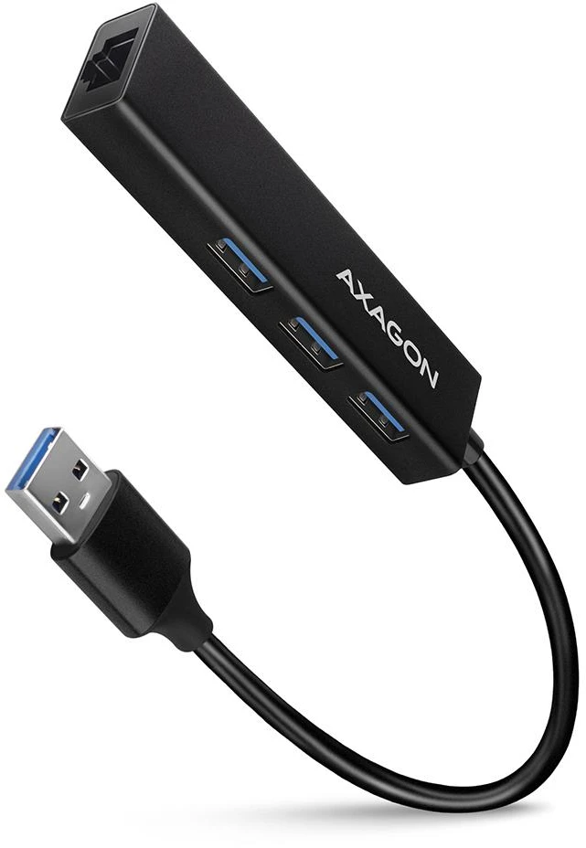 AXAGON SuperSpeed USB-A šakotuvas ir Gigabit LAN | HMA-GL3A