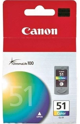 CANON CL-51 spausdinimo galvutė su 21 ml spalvotu rašalu, skirta Pixma MP150 170 450