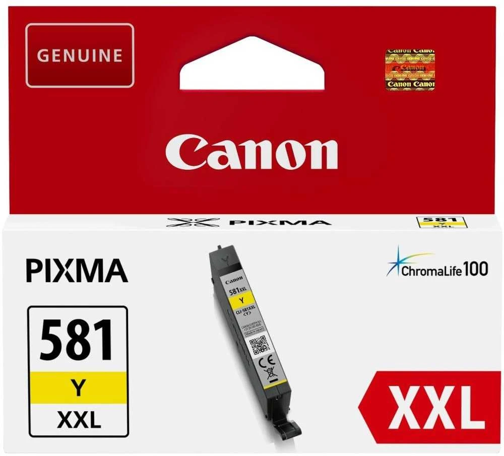Canon CLI-581Y XXL rašalo kasetė, geltona
