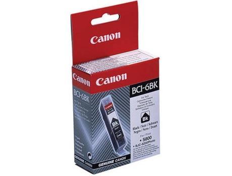 Tusz Canon Kasetė atramentowy BCI6Bk Juodas (BJC 8200,S800) ( 4705A002 )