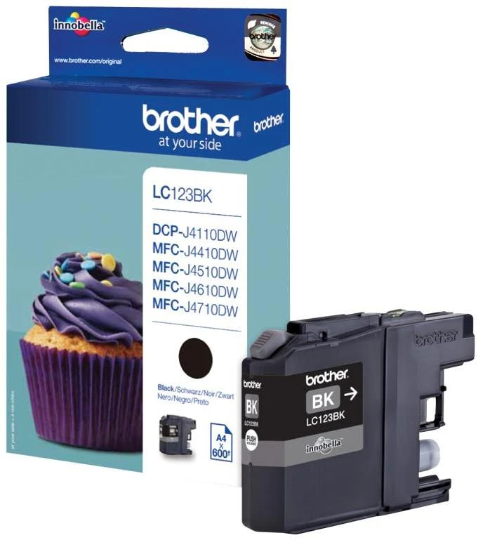 Brother LC123BK | Ink Cartridge | Juodas