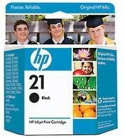 Hewlett Packard (HP) HP 21 originali rašalo kasetė, juoda, standartinės talpos, 5 ml, 190 puslapių, 1 pakuotė