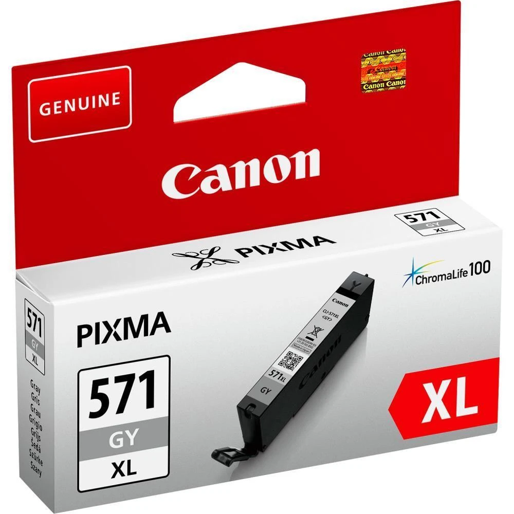 Canon CLI-571XL GY (0335C001) Rašalinė kasetė, Pilka