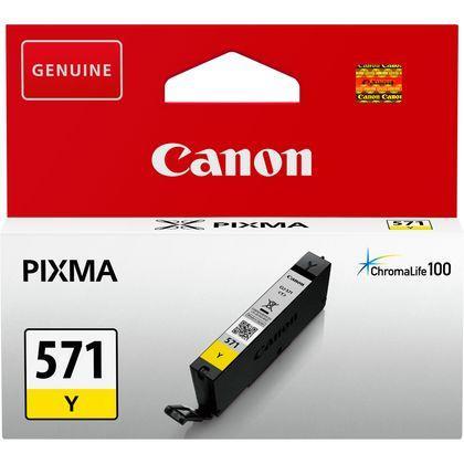 Canon CLI-571Y XL | Rašalo kasetė | Geltona