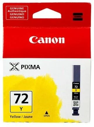 CANON PGI-72 Y geltono rašalo bakelis 14ml, skirtas PIXMA-PRO 10