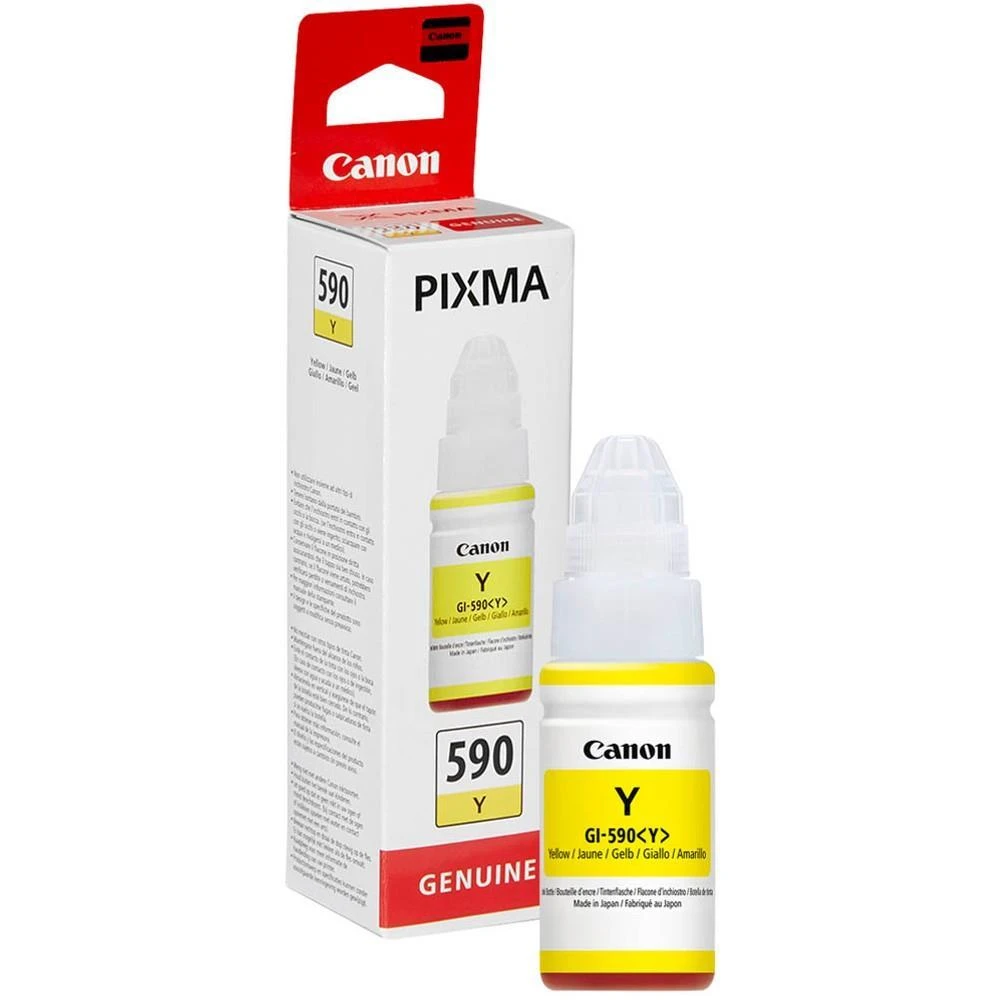 Canon GI-590Y (1606C001) Rašalo papildymo buteliukas, Geltona