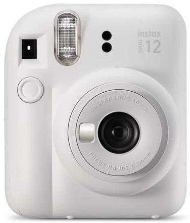 Fujifilm Momentinis fotoaparatas instax mini 12 CLAY Baltas+instax mini glossy (10pl)