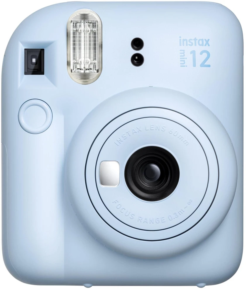 Fujifilm Momentinis fotoaparatas instax mini 12 PASTEL Mėlynas+instax mini glossy (10pl)