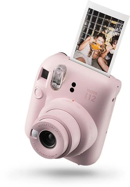 Fujifilm Momentinis fotoaparatas instax mini 12 BLOSSOM Rožinis+instax mini glossy (10pl)