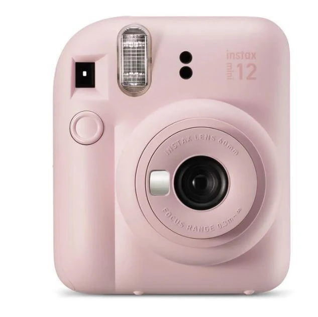 Fujifilm Momentinis fotoaparatas instax mini 12 BLOSSOM Rožinis+instax mini glossy (10pl)