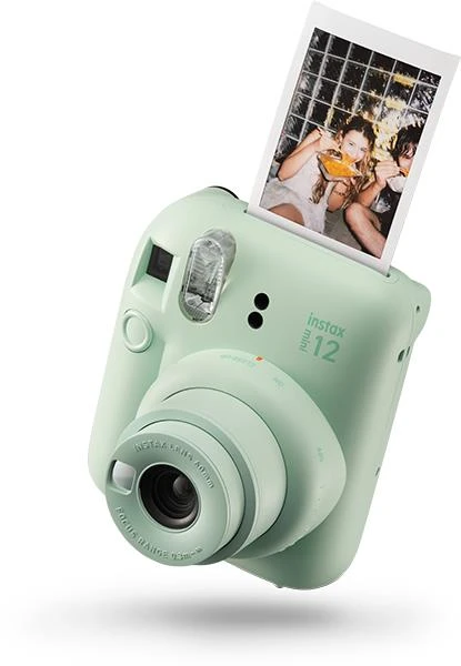Fujifilm Momentinis fotoaparatas instax mini 12 MINT Žalias+instax mini glossy (10pl)