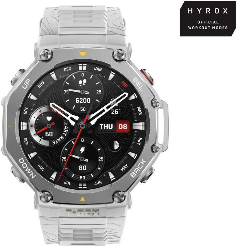 Išmanusis laikrodis Haze Amazfit T-Rex 3 miglotai pilka