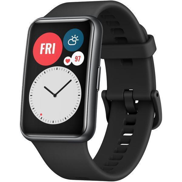 Išmanusis laikrodis Huawei Fit New „Active Edition“, Grafito juodos spalvos  | Varle.lt