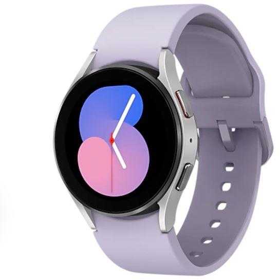 Išmanusis laikrodis Samsung Galaxy Watch 5 BT (44 mm), Sidabrinis (Sidabrinis ZS)