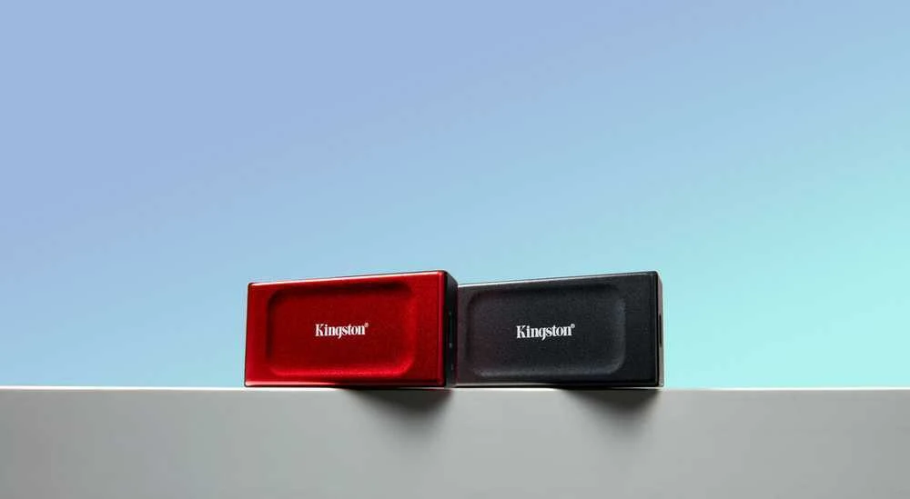 Išorinis kietasis diskas Kingston SXS1000R, 1 TB, USB 3.2 Gen 2, juodas