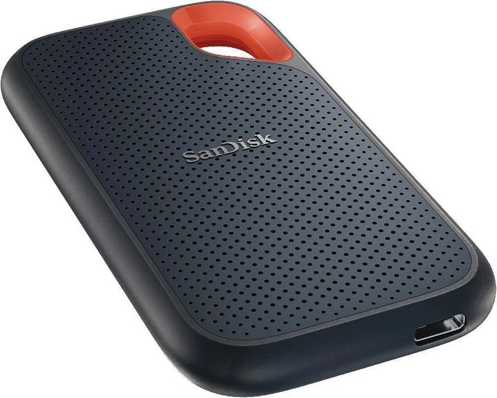 Išorinis kietasis diskas SanDisk Extreme Portable 2 TB, SDSSDE61-2T00-G25, Juodas