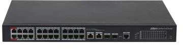 Šakotuvas SWITCH POE PFS4226-24ET-360-V3 24 PRIEVADŲ SFP DAHUA